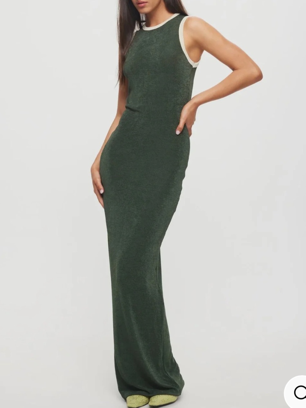 LIONESS 97' MAXI DRESS - FOREST - Picture 2 of 7